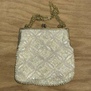 vintage 40s 50s beaded mister ernest handbag simon